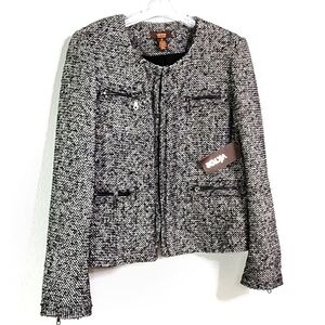Victor Alfaro Women's Tweed Jacket Blazer Sz 16 XL